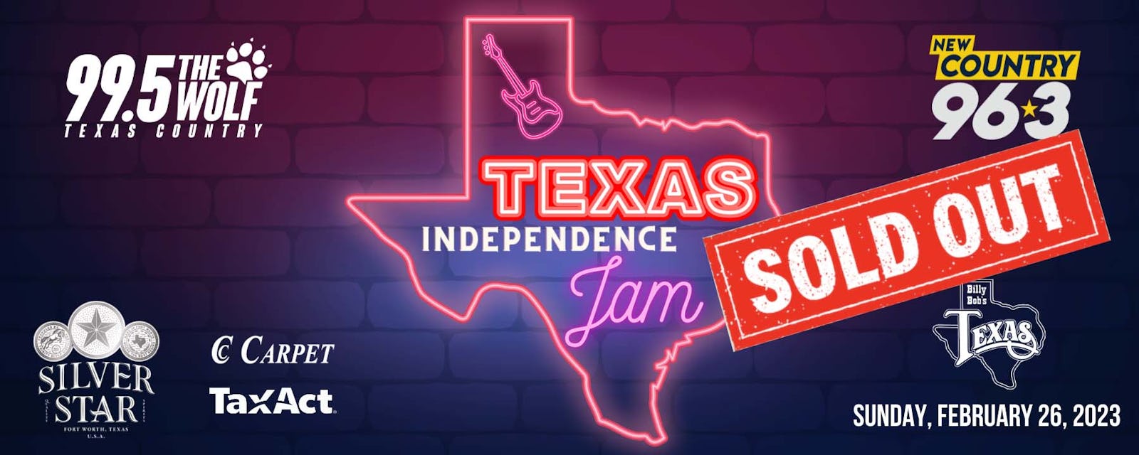 Texas Independence Jam Billy Bob's Texas